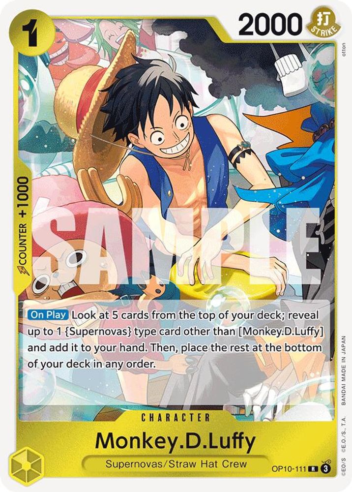 Monkey.D.Luffy One Piece TCG Card