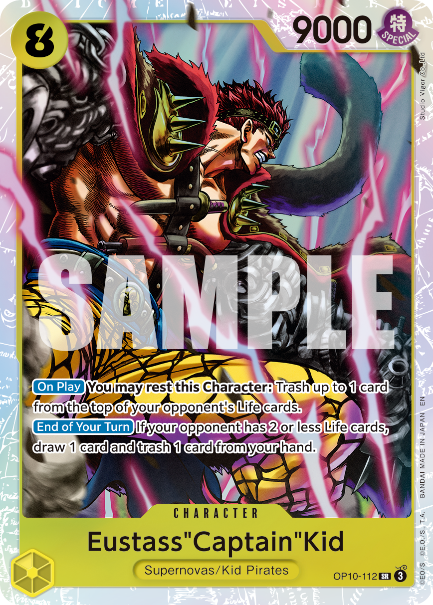 Eustass"Captain"Kid One Piece TCG Card