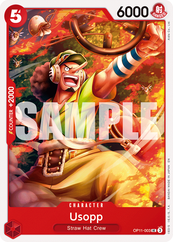 Usopp One Piece TCG Card