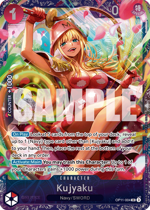 Kujyaku One Piece TCG Card