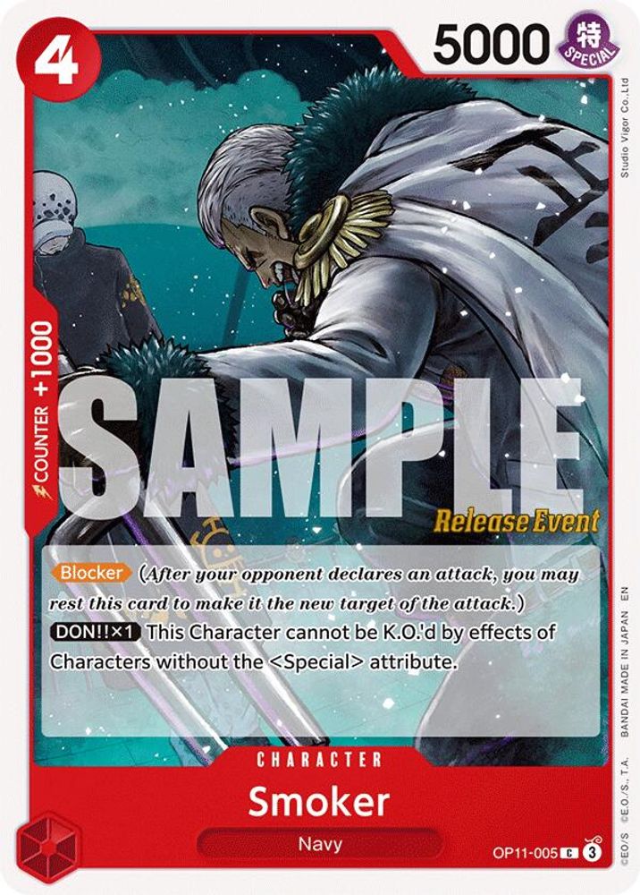 Smoker One Piece TCG Card