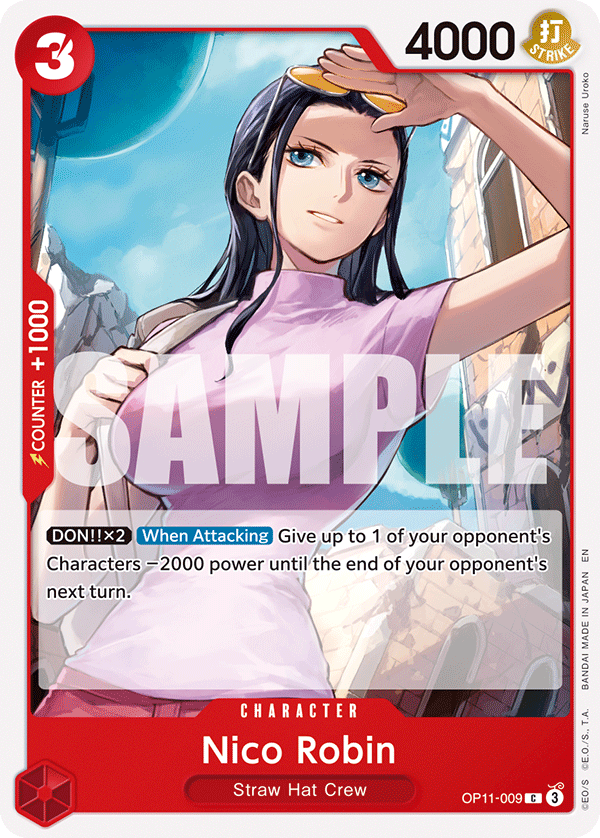 Nico Robin One Piece TCG Card
