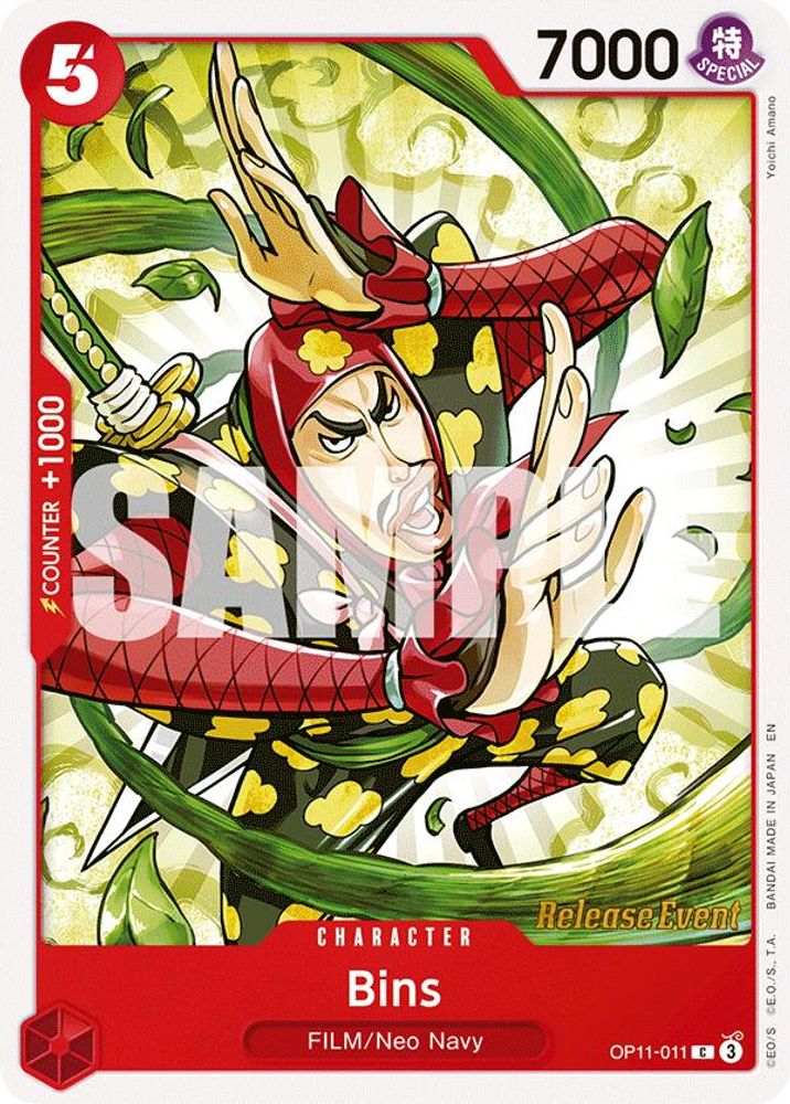 Bins One Piece TCG Card