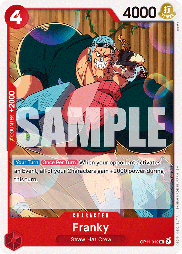 Franky One Piece TCG Card