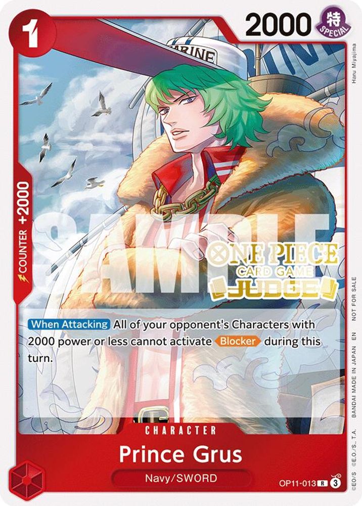 Prince Grus One Piece TCG Card