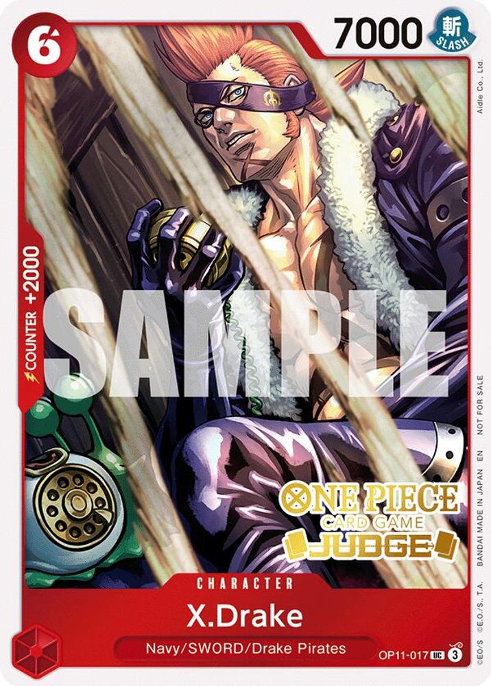 X.Drake One Piece TCG Card