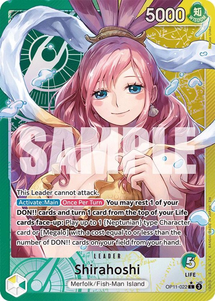 Shirahoshi One Piece TCG Card