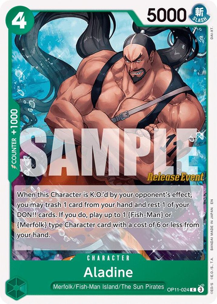 Aladine One Piece TCG Card