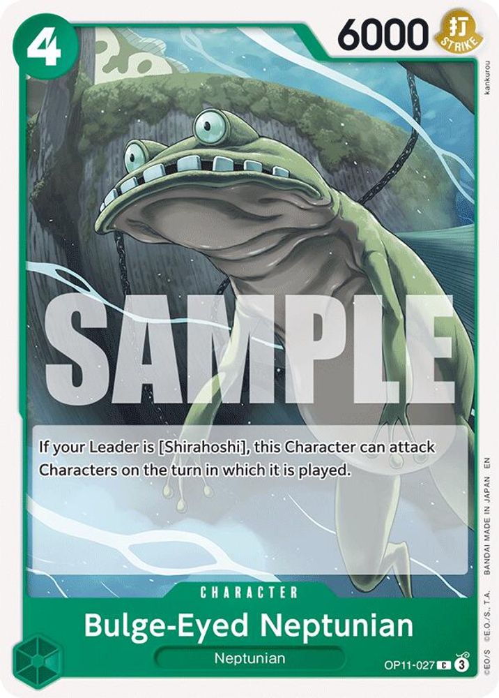 Bulge-Eyed Neptunian One Piece TCG Card