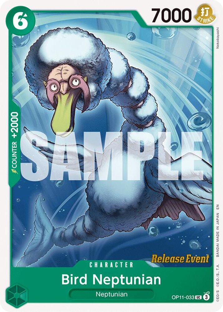 Bird Neptunian One Piece TCG Card