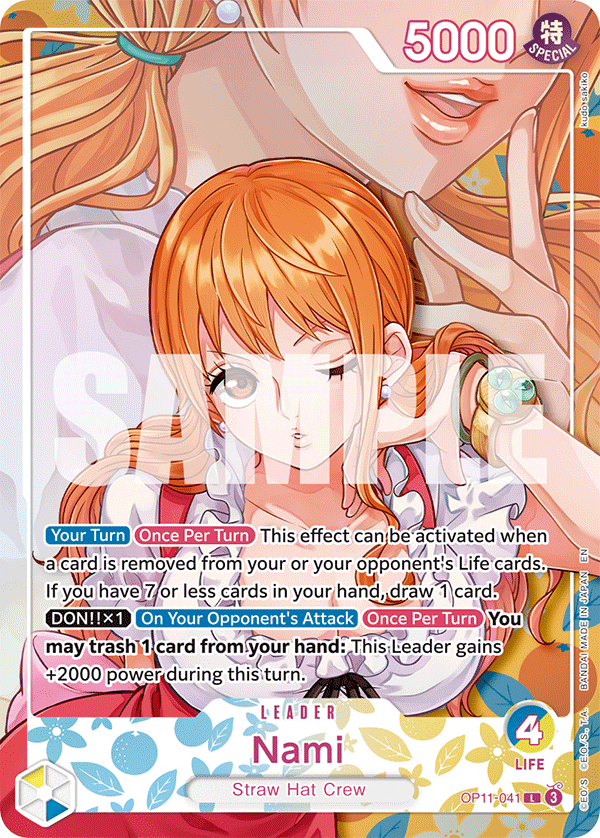 Nami One Piece TCG Card