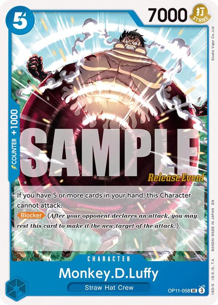 Monkey.D.Luffy One Piece TCG Card