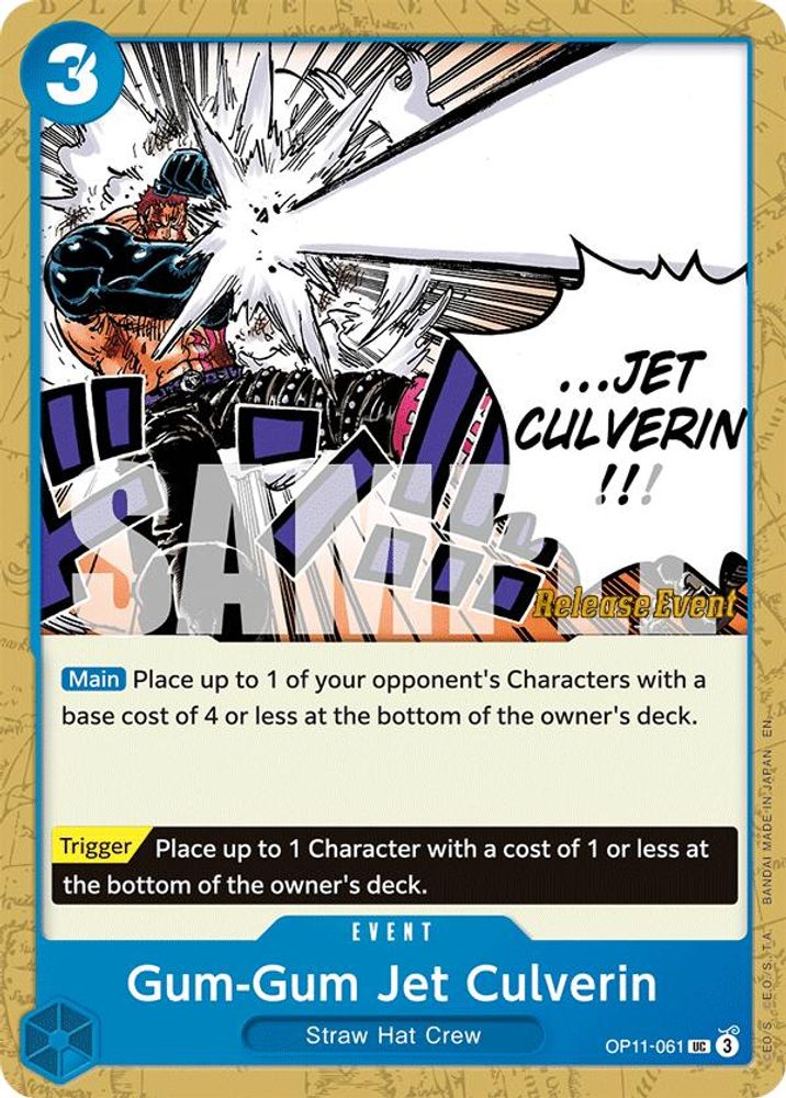 Gum-Gum Jet Culverin One Piece TCG Card