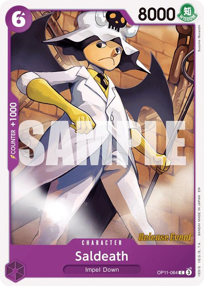 Saldeath One Piece TCG Card