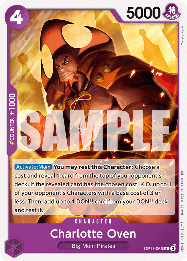 Charlotte Oven One Piece TCG Card