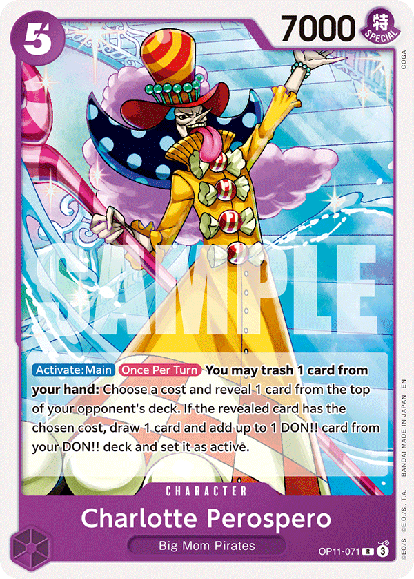 Charlotte Perospero One Piece TCG Card
