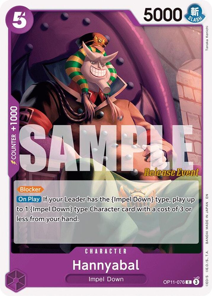 Hannyabal One Piece TCG Card
