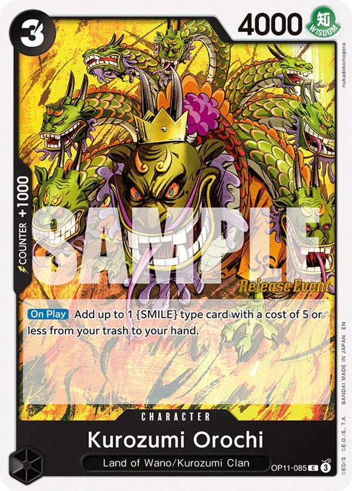 Kurozumi Orochi One Piece TCG Card