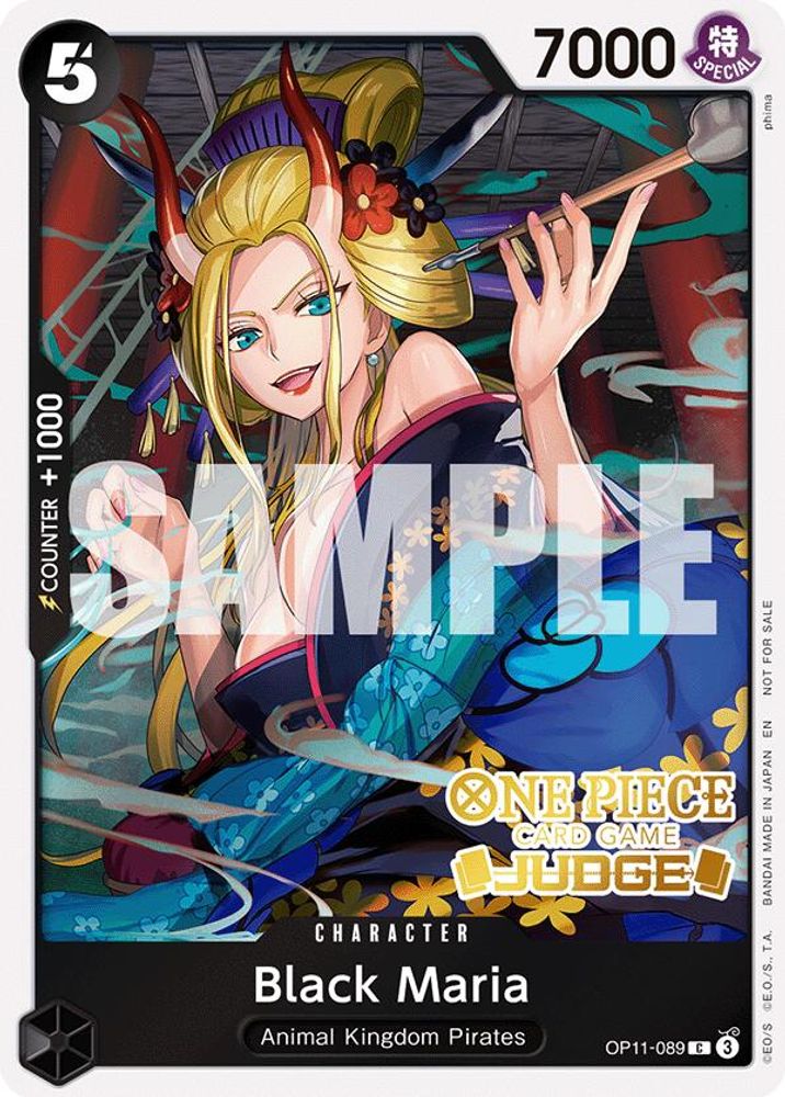 Black Maria One Piece TCG Card