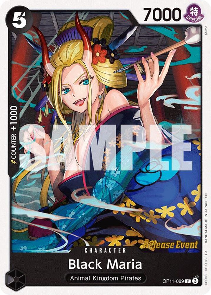 Black Maria One Piece TCG Card