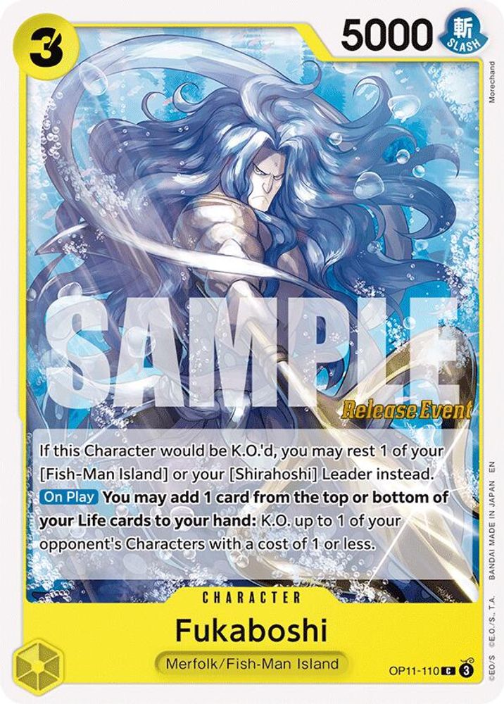 Fukaboshi One Piece TCG Card