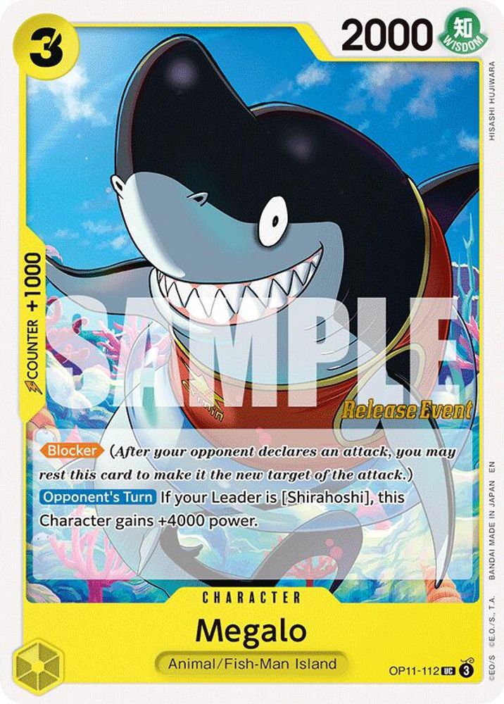 Megalo One Piece TCG Card