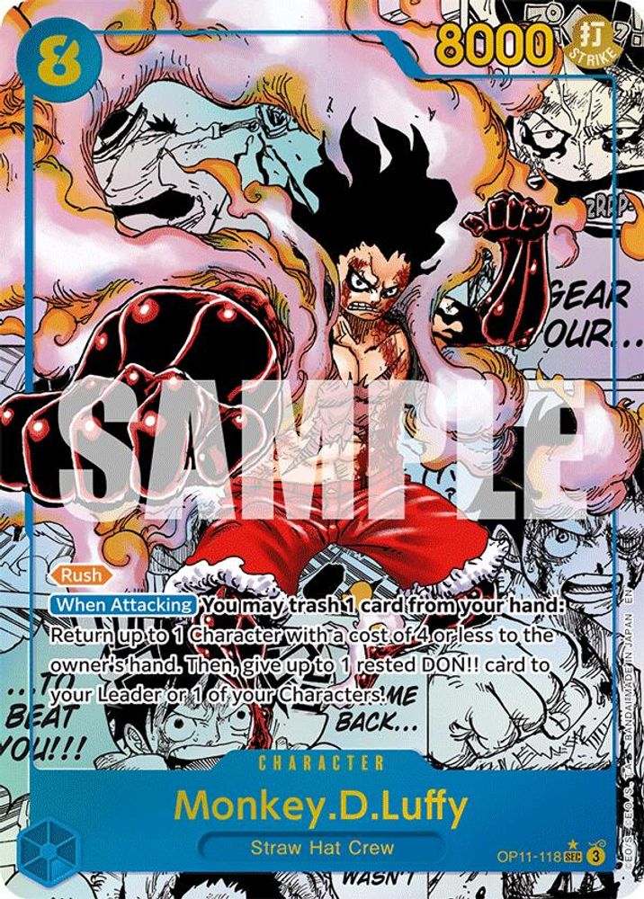 Monkey.D.Luffy One Piece TCG Card