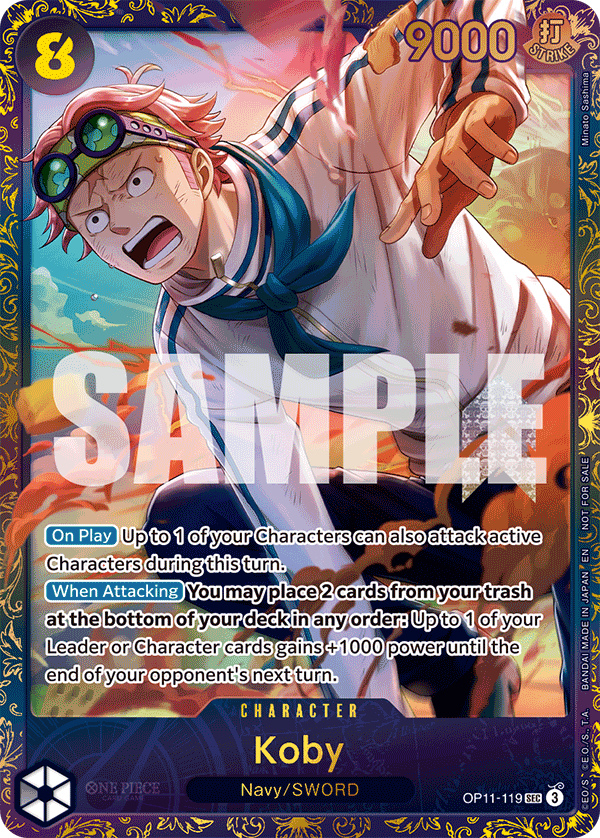 Koby One Piece TCG Card