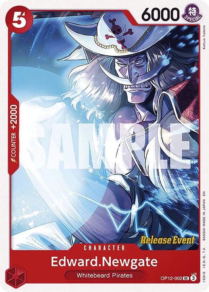 Edward.Newgate One Piece TCG Card