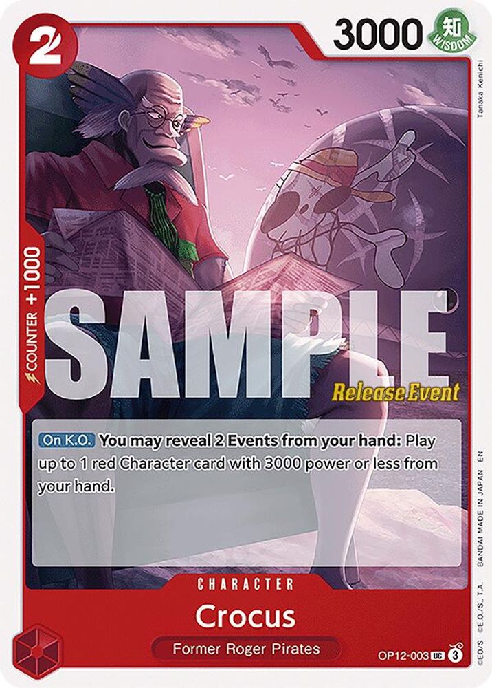 Crocus One Piece TCG Card