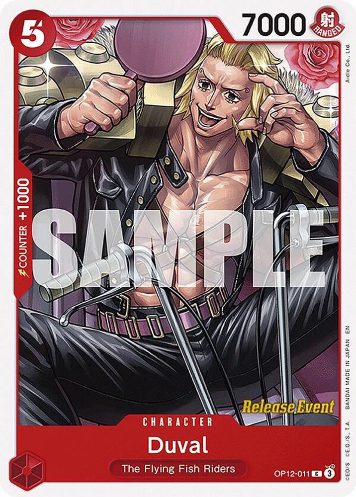 Duval One Piece TCG Card