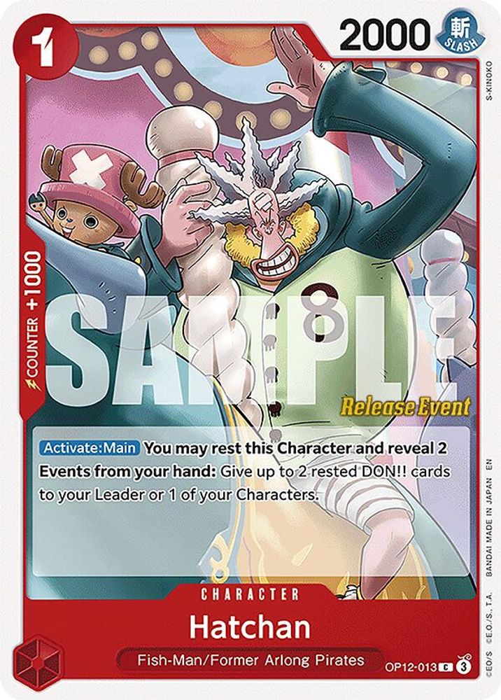 Hatchan One Piece TCG Card