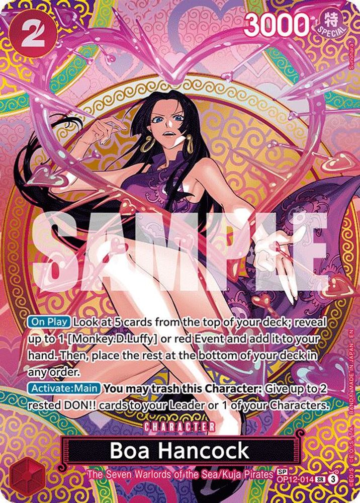 Boa Hancock One Piece TCG Card