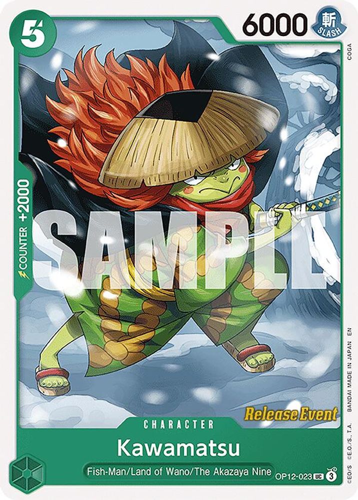 Kawamatsu One Piece TCG Card