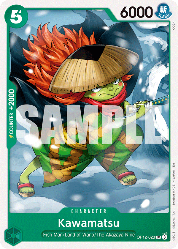 Kawamatsu One Piece TCG Card