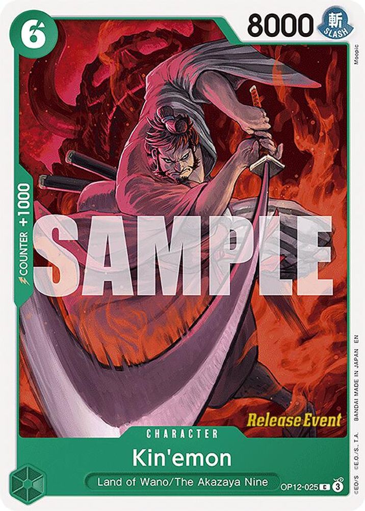 Kin'emon One Piece TCG Card