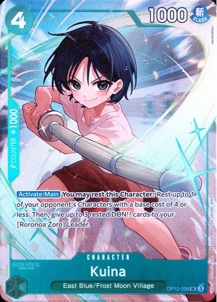 Kuina One Piece TCG Card