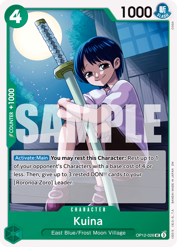 Kuina One Piece TCG Card
