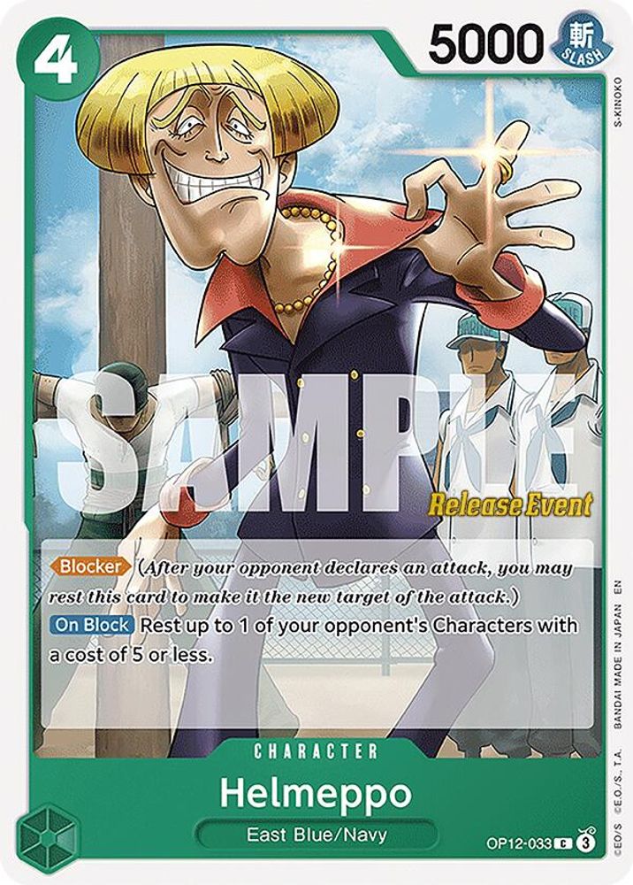 Helmeppo One Piece TCG Card