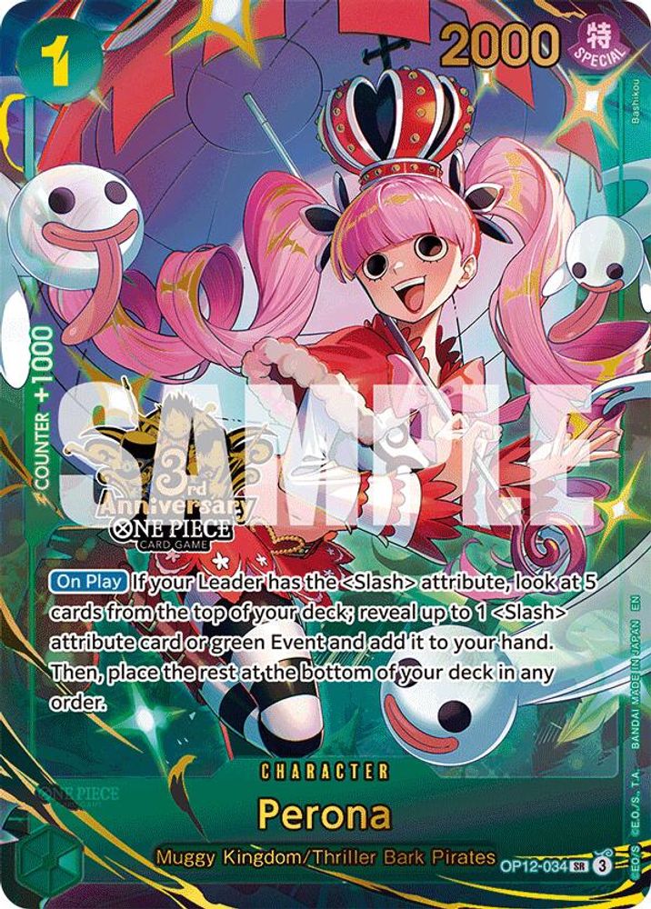 Perona One Piece TCG Card