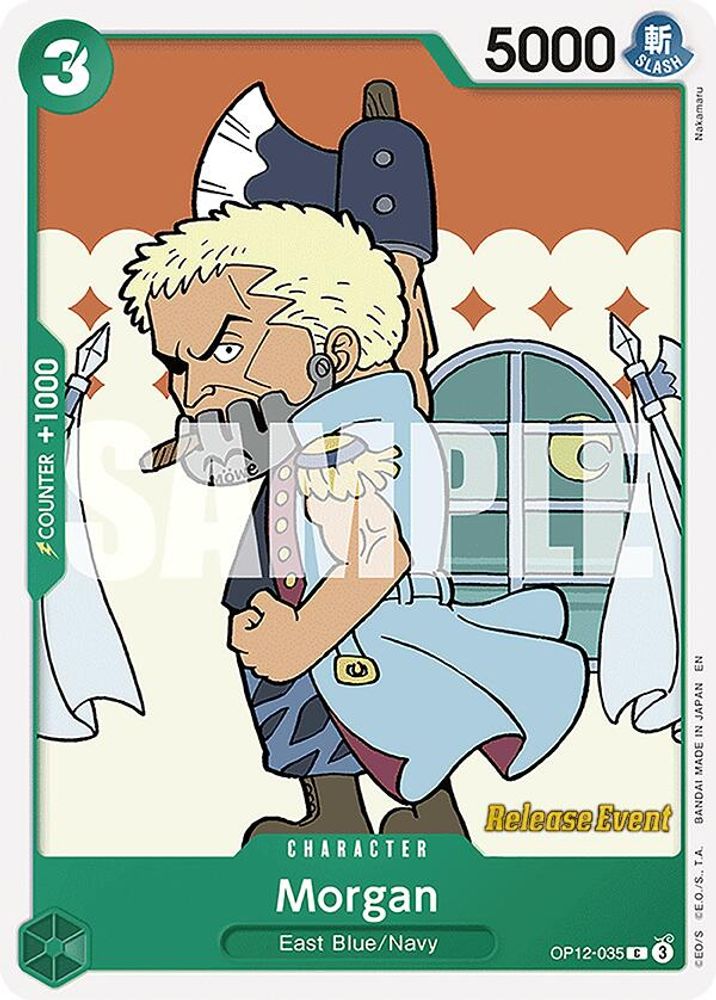 Morgan One Piece TCG Card