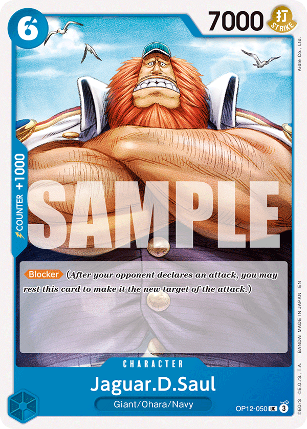 Jaguar.D.Saul One Piece TCG Card