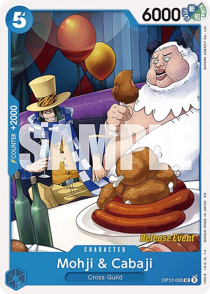 Mohji & Cabaji One Piece TCG Card