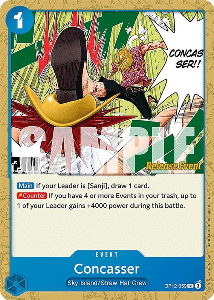 Concasser One Piece TCG Card