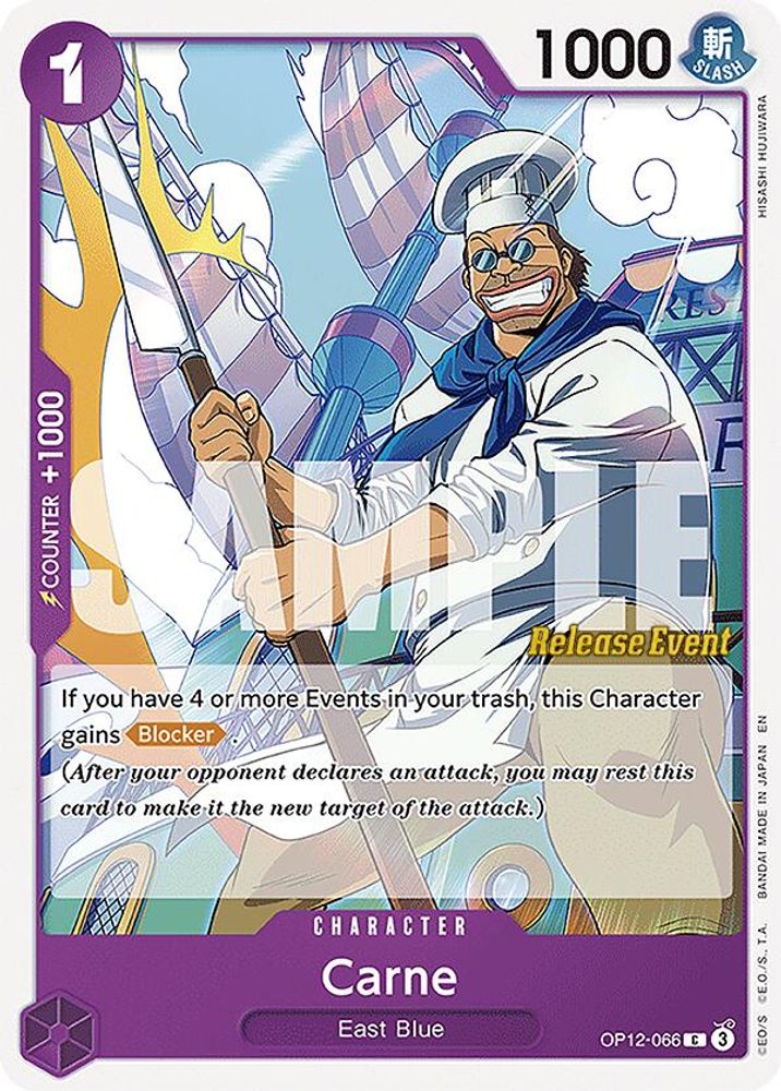 Carne One Piece TCG Card