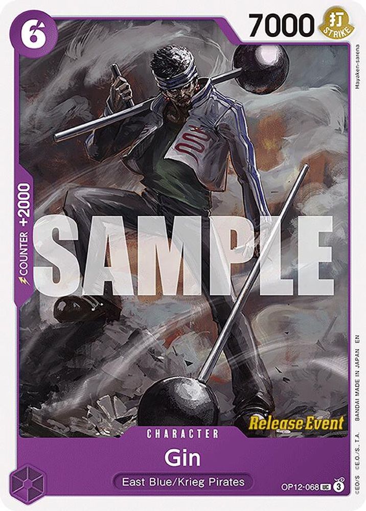 Gin One Piece TCG Card