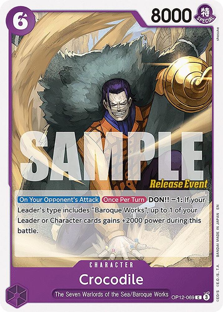 Crocodile One Piece TCG Card