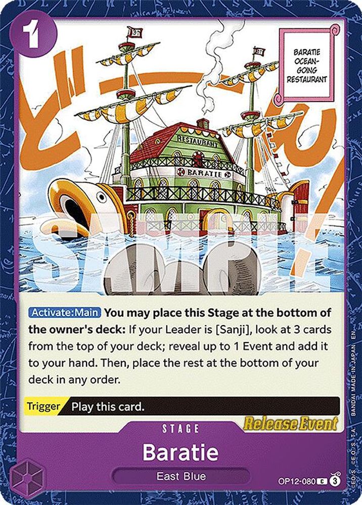 Baratie One Piece TCG Card