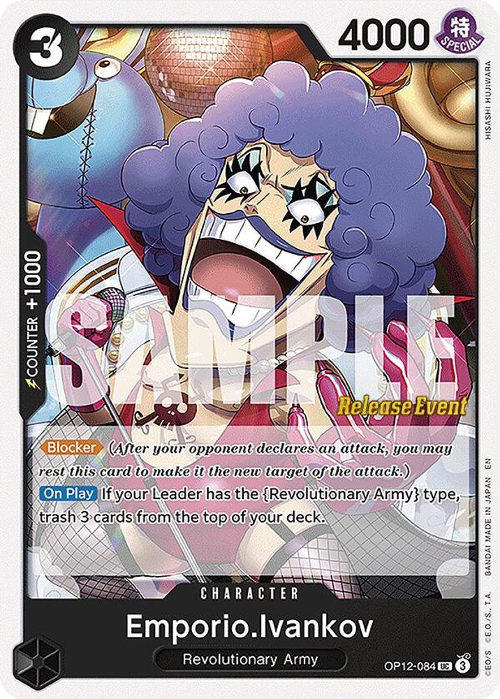 Emporio.Ivankov One Piece TCG Card