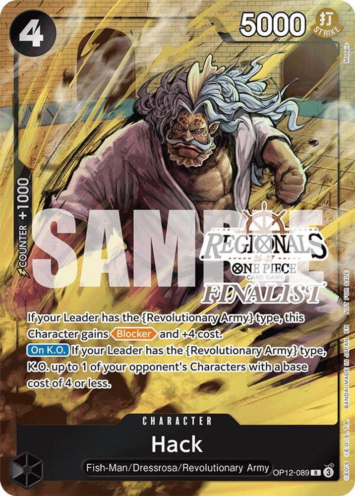 Hack One Piece TCG Card